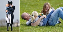 Zara Phillips e Mike Tindall con i tre figli: una bella (e libera ...