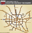 Houston carretera mapa - Mapa de Houston carreteras (Texas - USA)