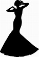 Prom Dress Silhouettes drawing free image download