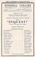 Programme for 'Inquest!' The first production at the newly opened ...