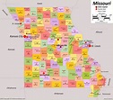 Map Of Missouri Cities And Towns - Cape May County Map