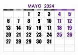 Calendario De Mayo 2024 Para Imprimir - Easy to Use Calendar App 2024