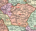 Oglethorpe County, Georgia, 1911, Map, Lexington, Crawford, Hutchings ...