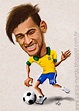 Caricatura de Neymar | Caricaturas de famosos, Caricaturas, Figuras ...