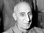 Mohammed Mossadegh, foi primeiro-ministro do Irã entre 1951 e 1953