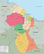 Mapas da Guiana | MapasBlog