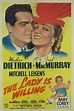 THE LADY IS WILLING (1942) | Classic movie posters, Marlene dietrich ...