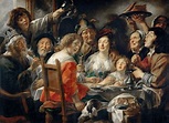 Jacob Jordaens the Elder (1593-1678) -- The Bean-King Drinks — Part 2 ...