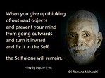 60 Famous Quotes by RAMANA MAHARSHI - Page 2 | inspiringquotes.us