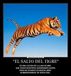 Arriba 91+ Foto Cual Es El Salto Del Tigre Lleno