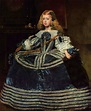Großbild: Diego Velázquez: Porträt der Infantin Margarita im Alter von ...
