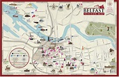 Belfast Attractions Map | FREE PDF Tourist City Tours Map Belfast 2024