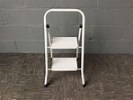 Two Step White Ladder – Recycled Office Solutions | Recycled Office ...