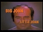 BIG JOHN, LITTLE JOHN opening credits NBC sitcom - YouTube