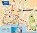 Nice city map tourist - Nice tourism map (Provence-Alpes-Côte d'Azur ...