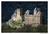 Schönburg oberhalb von Oberwesel im Oberen Mittelrheintal (Unesco ...