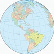 Continente Americano Mapas Del Mundo Mapa De America Mapamundi Para ...