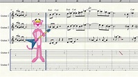 La pantera rosa sheet music - YouTube