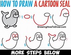 Learn How to Draw a Cartoon Otter Easy Step by Step Drawing Tutorial ...