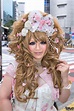 Shibuya Hime Gyaru w/ Hair Bows, Crown Necklace & Flowers