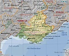 Mapa de Provenza-Alpes-Costa Azul