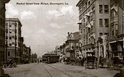 Shreveport, Louisiana, Market Street at Milam (1915) : shreveport