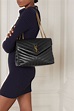 Black Loulou medium quilted leather shoulder bag | SAINT LAURENT | NET ...