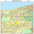 Rocky River Ohio Street Map 3968056