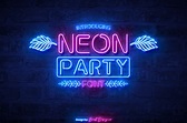 Neon Party by BeastDesigner | GraphicRiver