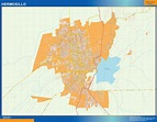 mapa Hermosillo | A vector eps maps designed by our cartographers named ...