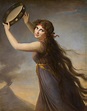 Portrait of Emma, Lady Hamilton as a Bacchante by Élisabeth Vigée Le Brun