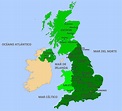 Álbumes 95+ Foto Mapa Del Reino Unido Con Nombres Y Division Politica Lleno