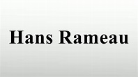 Hans Rameau - YouTube