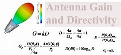 What is Gain and Directivity of Antenna | Difference and Formula