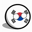 South Korea Countryball by username38357 on DeviantArt