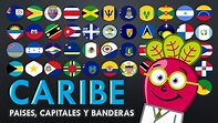 CARIBE Paises Caribeños Islas Capitales Banderas Mapas GEO - YouTube