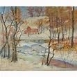Sold Price: Elizabeth Fisher Washington (American, 1871–1953), , Winter ...