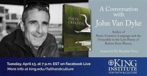 King Institute for Faith & Culture to Present Conversation with Author ...