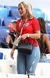 Jordan Pickford girlfriend: Megan Davison sports England shirt at ...