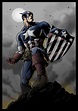 captain America in WW2 - color by JeffWelborn on DeviantArt