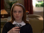 The scene where Hallie (as Annie) takes a sip of wine is also edited ...
