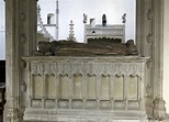The tomb, with wooden effigies, of Michael de la Pole, 2nd… | Flickr