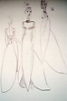 1964 A few design sketches by Cristobal Balenciaga | Fashion sketches ...