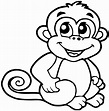Desenhos de macaco para colorir - Pop Lembrancinhas