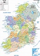 Detailed Political Map of Ireland - Ezilon Maps