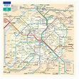 Mapa das estações de metrô de Paris com detalhes - Guia do Estrangeiro