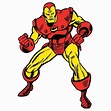 Iron Man Classic Giant Wall Decal | Iron man comic, Marvel iron man ...