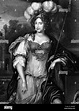 Frances Stewart, Duchess of Richmond (1647-1702) on engraving from 1830 ...