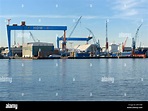 Howaldtswerke-Deutsche Werft GmbH, HDW, the largest German shipyard ...