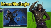 The Batman Who Laughs Skin Gameplay + Review in Fortnite (Joker Outfit ...